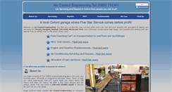 Desktop Screenshot of air-cooled-engineering.co.uk