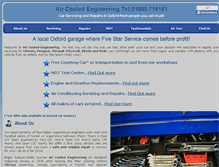 Tablet Screenshot of air-cooled-engineering.co.uk